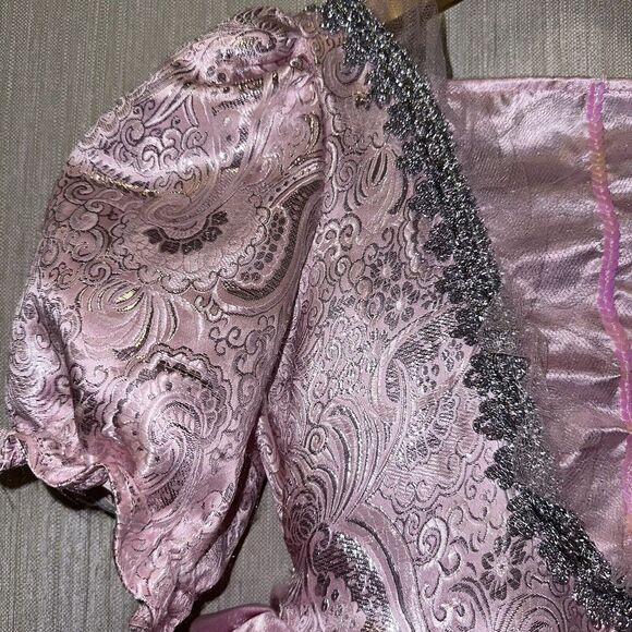 Girls Sz 6 Wishcraft Pink Formal Princess Dress Renassaince Gown Style Fancy - Picture 5 of 9